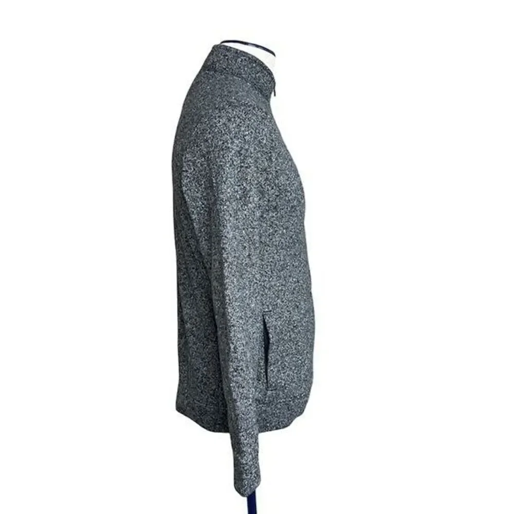 Old Navy Men’s Knit Sweater Jacket Size L Full Zip Long Sleeves Gray - Picture 7 of 13